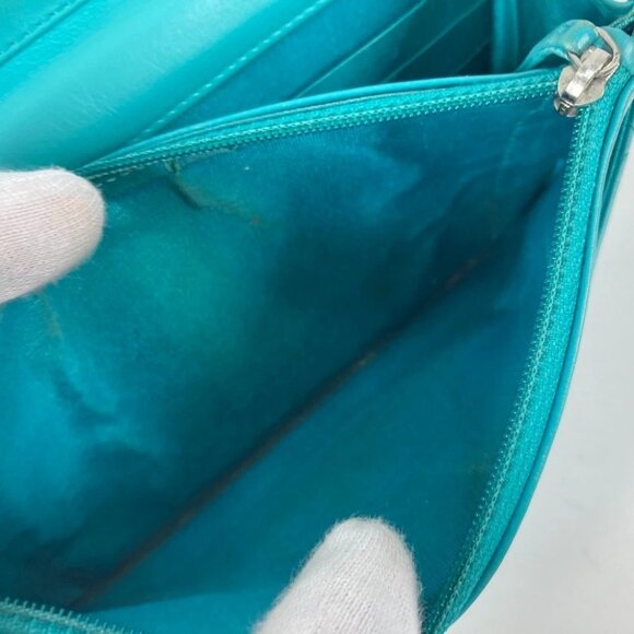 CHANEL Crossbody CC Mark Quilted Matelasse Chain Long Wallet Shoulder Bag - Picture 15 of 16